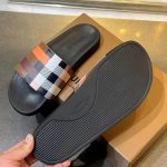 Slide Sandals Burberry Check Print Plaid BY008 - Image 5