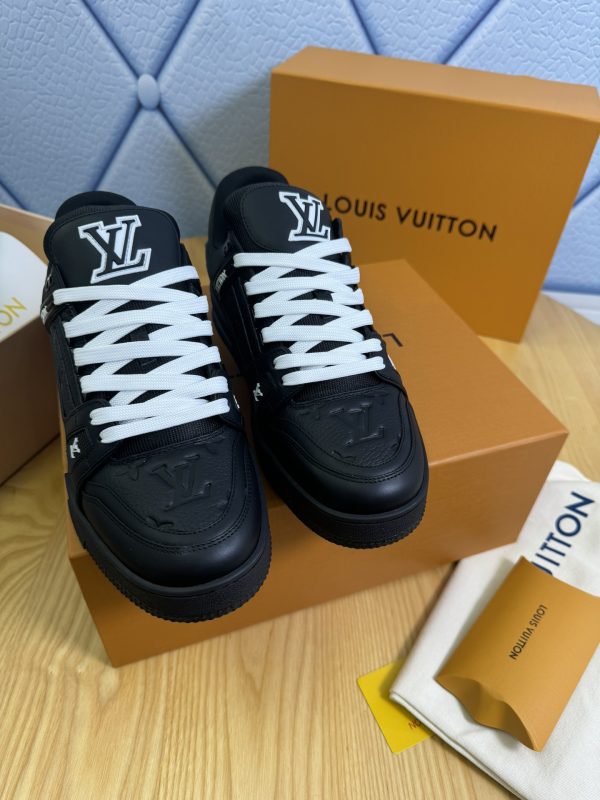 Louis Vuitton LV Trainer Monogram All Black - Image 2