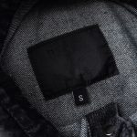 Shirt Prada Black Denim Button-Up Logo PD041 - Image 6