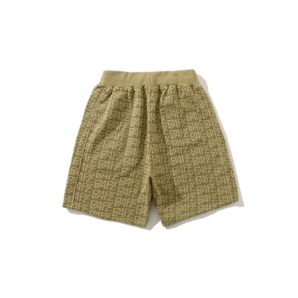 Shorts BAPE All Over Print Khaki BP022 - Image 2