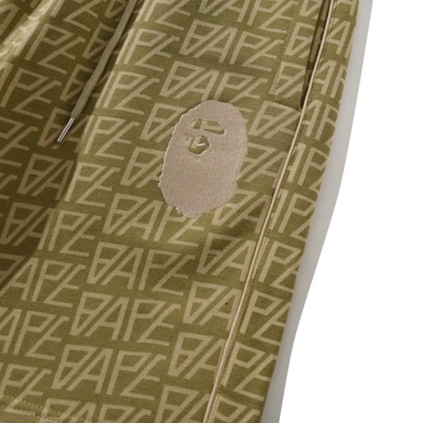 Shorts BAPE All Over Print Khaki BP022 - Image 4
