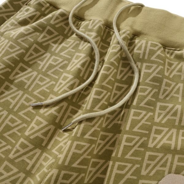 Shorts BAPE All Over Print Khaki BP022 - Image 6