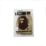 Shorts BAPE All Over Print Khaki BP022 - Image 7