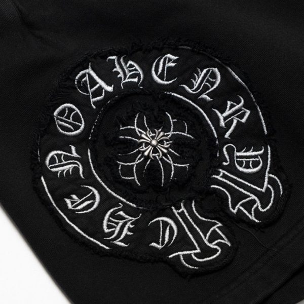 Shorts Chrome Hearts Black Cross Patch CH031 - Image 3
