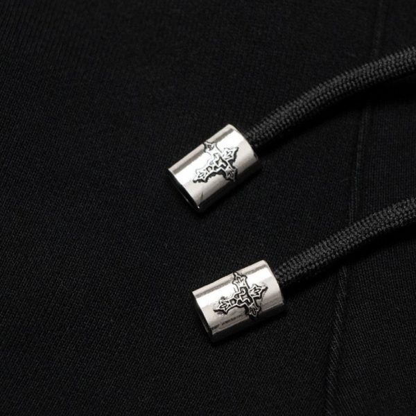 Shorts Chrome Hearts Black Cross Patch CH031 - Image 5