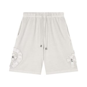 Shorts Chrome Hearts White Cross Patch CH032