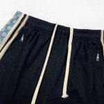 Shorts Gucci GG Stripe Trim Black GC093 - Image 3