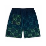 Shorts Gucci Multicolor GG Denim GC092 - Image 2