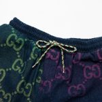 Shorts Gucci Multicolor GG Denim GC092 - Image 3