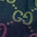 Shorts Gucci Multicolor GG Denim GC092 - Image 5