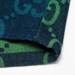 Shorts Gucci Multicolor GG Denim GC092 - Image 6