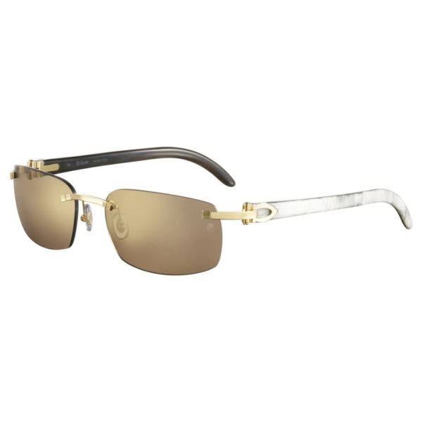 17261.jpg Sunglasses Cartier Gold CTR005 - Image 1