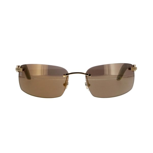 Sunglasses Cartier Gold CTR005 - Image 2