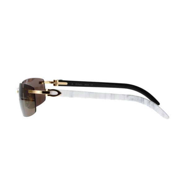 Sunglasses Cartier Gold CTR005 - Image 4