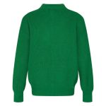 Sweater Louis Vuitton Green Knit Zip-Up LV001 - Image 2