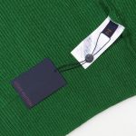Sweater Louis Vuitton Green Knit Zip-Up LV001 - Image 6