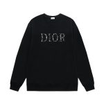 Sweatshirt Dior Black Logo Crewneck DO053