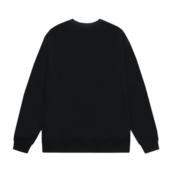 Sweatshirt Dior Black Logo Crewneck DO053 - Image 2
