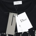 Sweatshirt Dior Black Logo Crewneck DO053 - Image 7