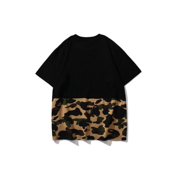 T-shirt BAPE Busy Works Camo Panel BP030 - Image 2