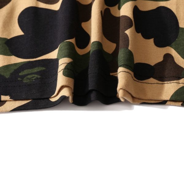 T-shirt BAPE Busy Works Camo Panel BP030 - Image 5