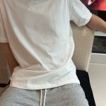 T-shirt Gucci Embossed White GC071 - Image 10