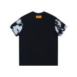 T-shirt Louis Vuitton Black Blue Print - Image 6