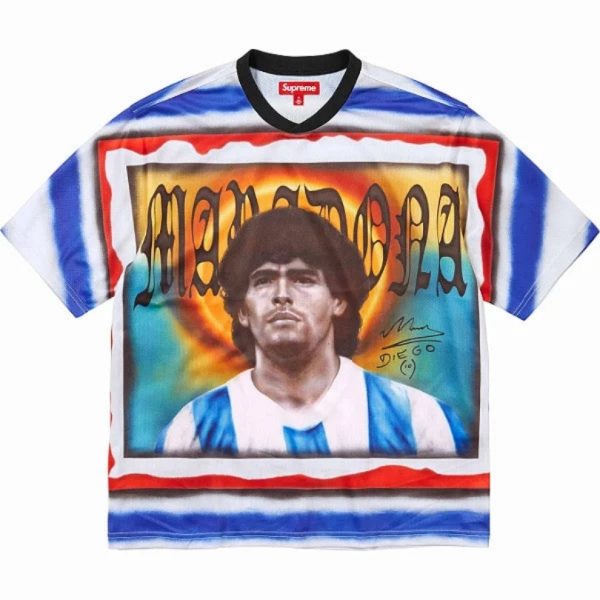 24394.jpg T-shirt Supreme Maradona Soccer SP036 - Image 1