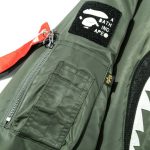 BAPE Green and Camo Bomber Jackets BP034 - Image 9