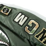 BAPE Green and Camo Bomber Jackets BP034 - Image 11
