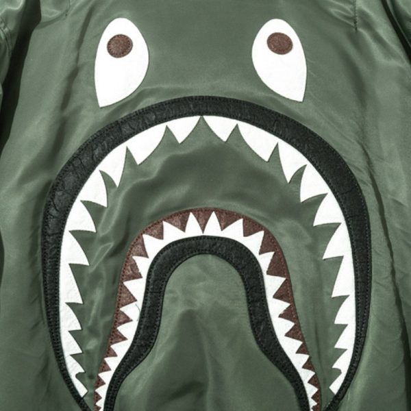 BAPE Green and Camo Bomber Jackets BP034 - Image 12