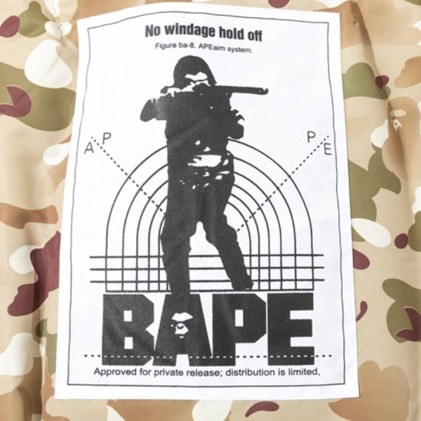 BAPE Green and Camo Bomber Jackets BP034 - Image 19