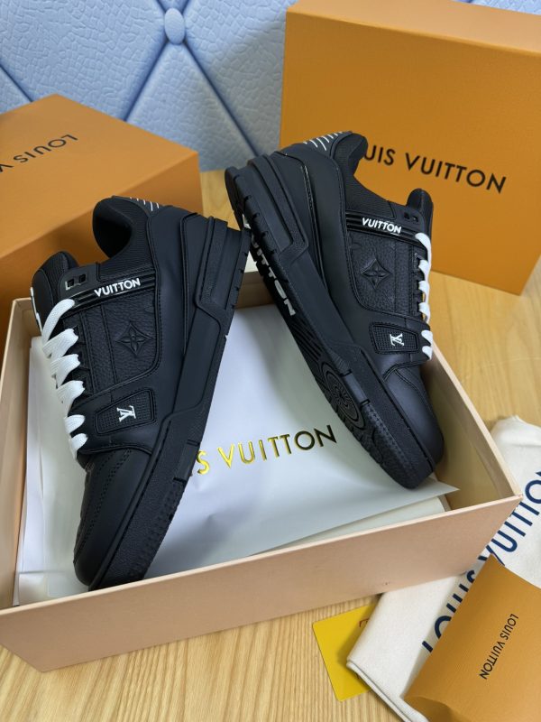 Louis Vuitton LV Trainer Monogram All Black - Image 4