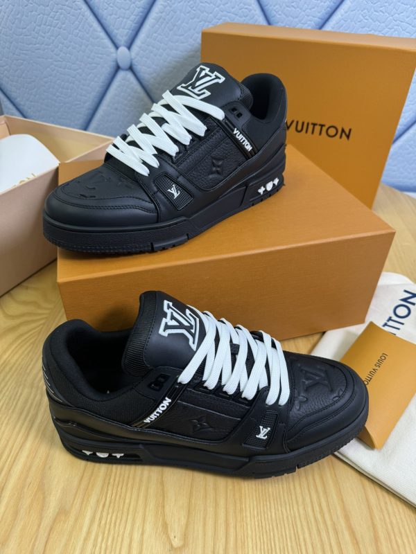 Louis Vuitton LV Trainer Monogram All Black - Image 5