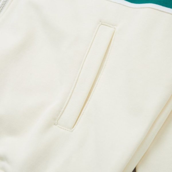 Gucci Jacket Full Zip GG Monogram Track White GC043 - Image 6