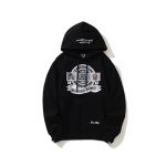 Hoodie BAPE Busy Works Logo Black BP045