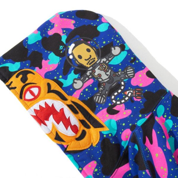 Hoodie BAPE Kid Cudi Galaxy Camo BP018 - Image 5