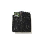 Hoodie BAPE NBHD Shark Full-Zip Black BP071 - Image 11