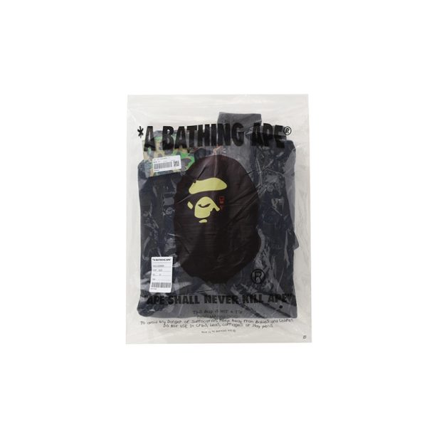 Hoodie BAPE NBHD Shark Full-Zip Black BP071 - Image 12