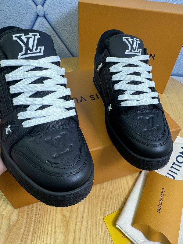 Louis Vuitton LV Trainer Monogram All Black - Image 8