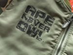 Jacket BAPE x OVO Loose Fit MA-1 Olive Drab - Image 9