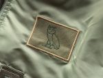 Jacket BAPE x OVO Loose Fit MA-1 Olive Drab - Image 14