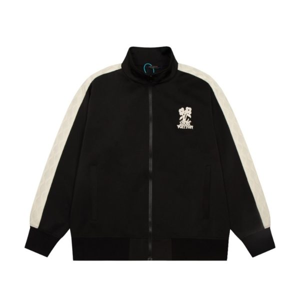 7768.jpg Jacket Louis Vuitton LV Lovers Black LV061 - Image 1