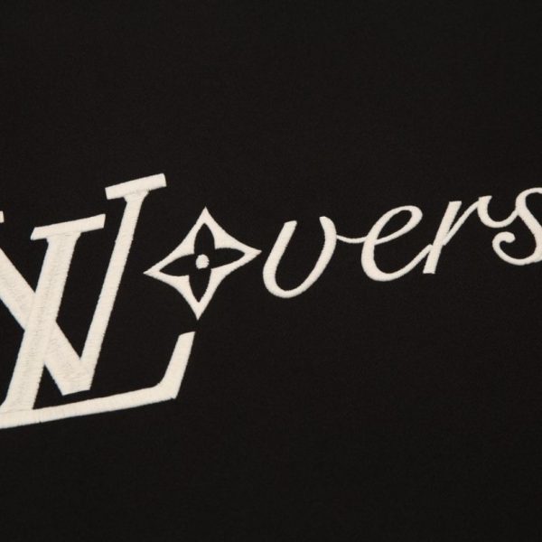 Jacket Louis Vuitton LV Lovers Black LV061 - Image 4