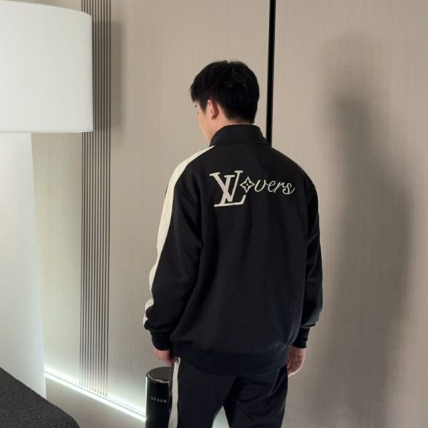 Jacket Louis Vuitton LV Lovers Black LV061 - Image 10