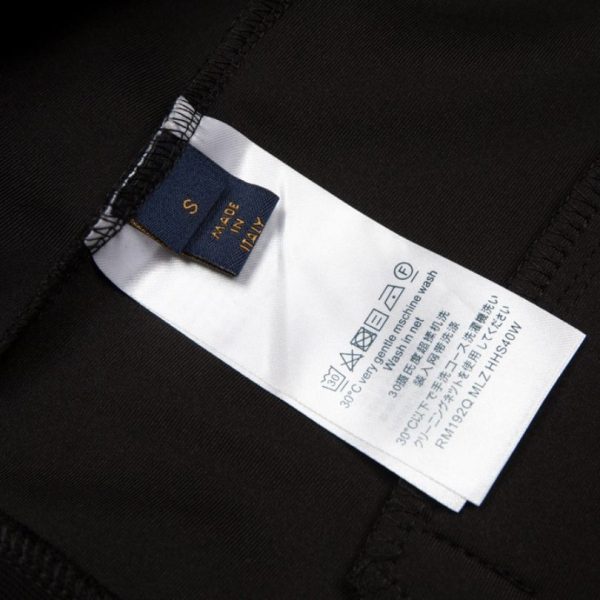 Jacket Louis Vuitton LV Lovers Black LV061 - Image 13