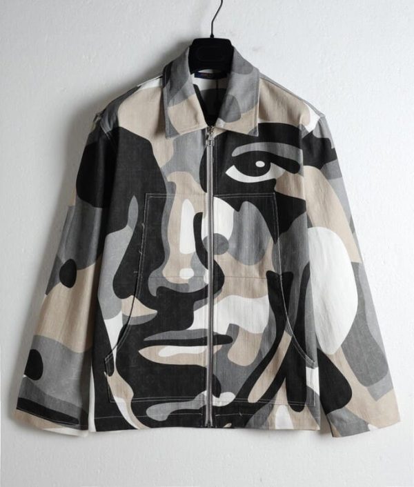 Jacket Louis Vuitton Patchwork Portrait Denim - Image 2