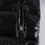 Jacket Puffer Moncler Black Hooded MCL015 - Image 6