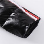 Jacket Puffer Moncler Black Hooded MCL015 - Image 7