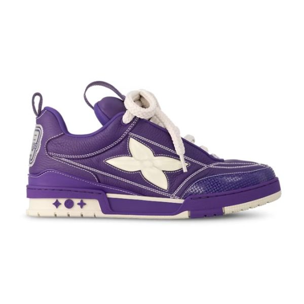 d100009_16956-1.jpg Sneakers Louis Vuitton SKATE Purple Leather Logo - Image 1